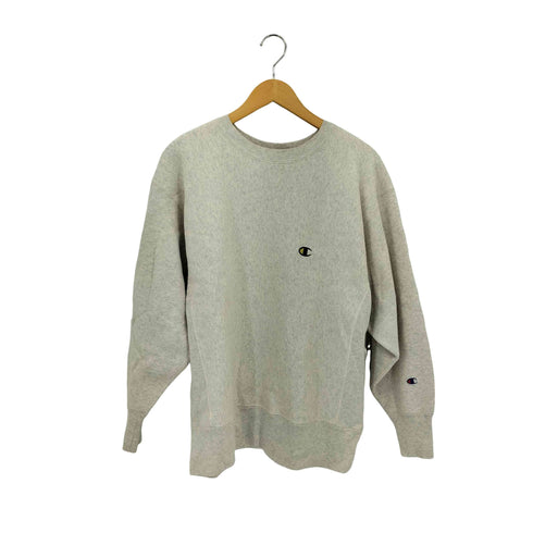 チャンピオン Champion REVERSE WEAVE リバースウィーブ ロゴ刺繍 クルーネックスウェット メンズ import:L